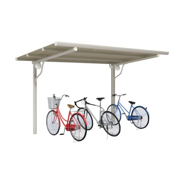 高耐食仕様 基準型 照明無し 通常タイプ パステルグレー 屋根間口4000mm CY-KDL3009E-PG-U-S 1点