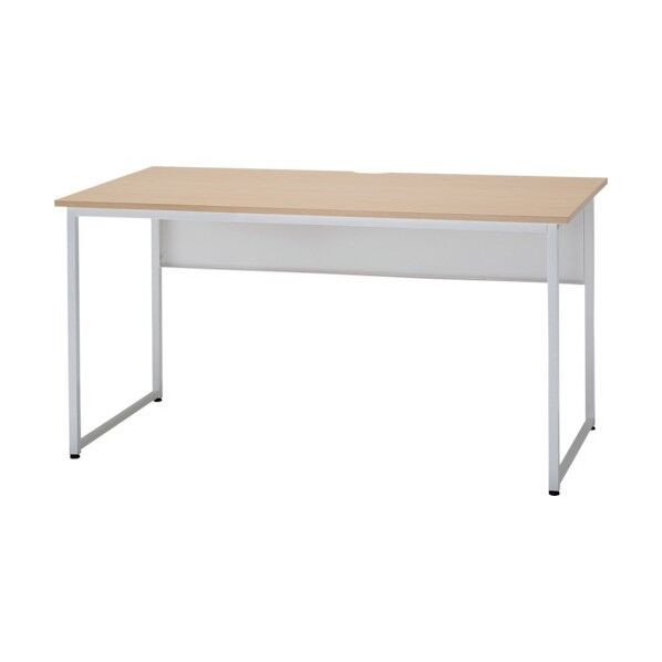ワ-クデスク 147 脚ホワイト/天板ナチュラル SFD-147 NA 1点