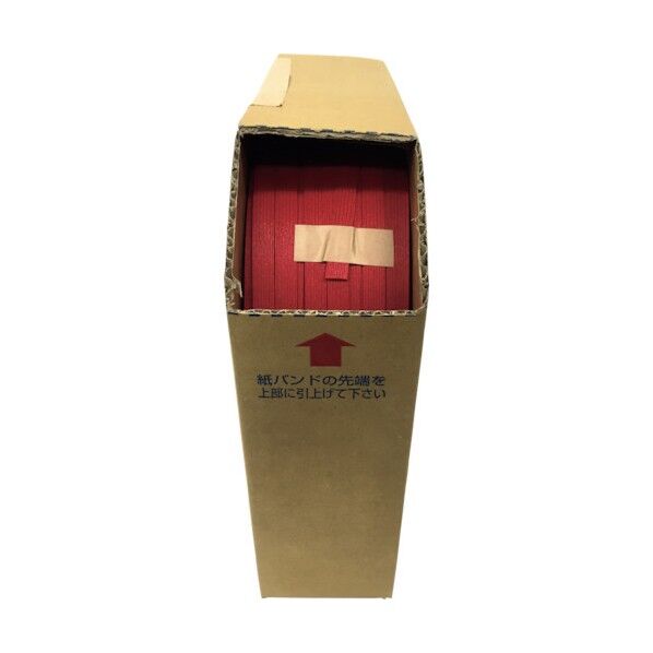 紙バンド 赤 約14.5mm×約400m BPR-4005 1点