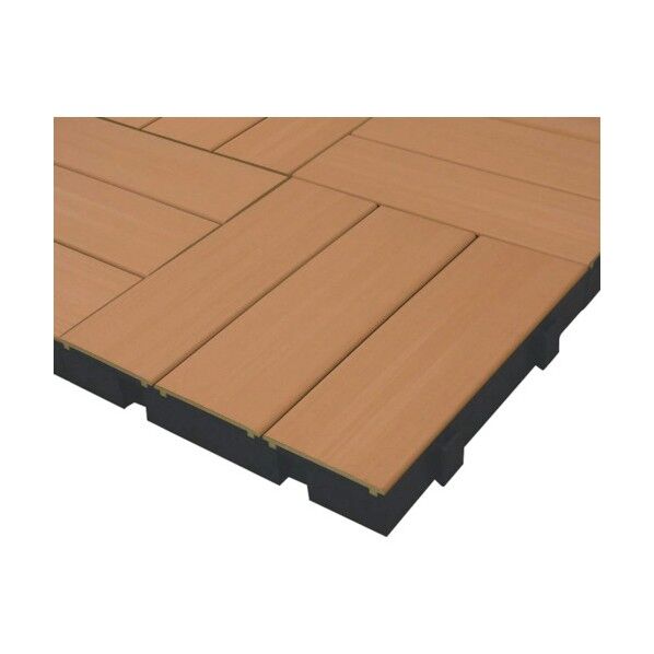 e-デッキ2 化粧板+ベース ブラウン 450X450mm 4041560 1点