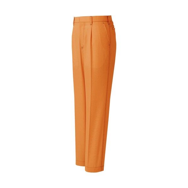 ワークパンツ(1タック)(男女兼用)AZ30450-063オレンジM 063オレンジ M 30450 1