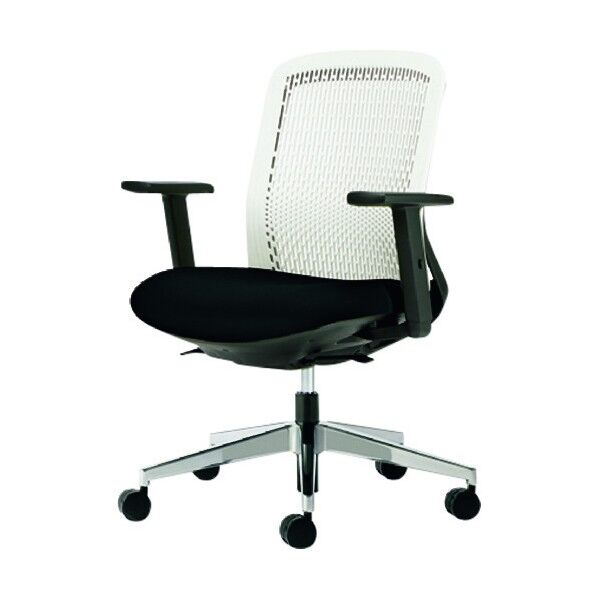 ※法人専用品※プラス 41596)事務イス Try KD-TR52SEL BK 1点