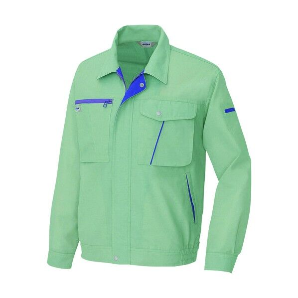 イエッち！おすすめ！！ 長袖サマーブルゾン（男女兼用） 015グリーン 4L 230 1