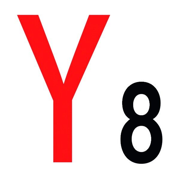 通り芯標識600角 Y8 6300000326 1点