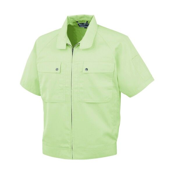 半袖ブルゾンP-6690 8 Sライム