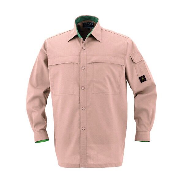 長袖シャツP-5588 20 EレッドLL