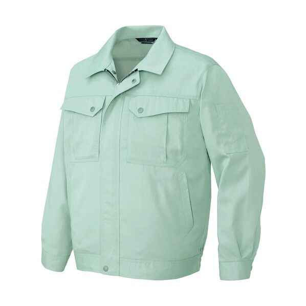 長袖サマーブルゾン(男女兼用)AZ5660-003シルバーグレー×ブラックSS 003シルバーグレー×ブラック SS 5660 1