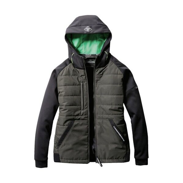 TC防風フーディジャケット(ユニセックス) アーミカーキ 3210-61-S 1点