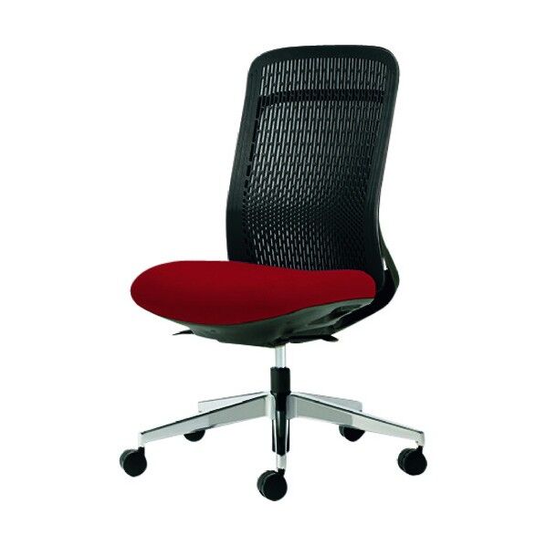 41591)事務イス Try KC-TR63SEL RD 1点