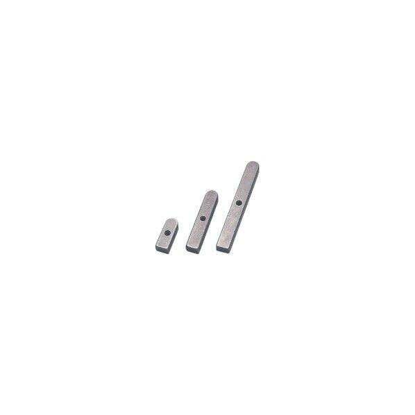 抜タップ付き平行キー 片丸 SUS316