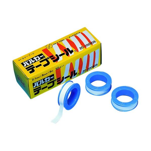 バルカー テープシール 0.1mm×13mm×5m (10巻入) 20-101305 10巻
