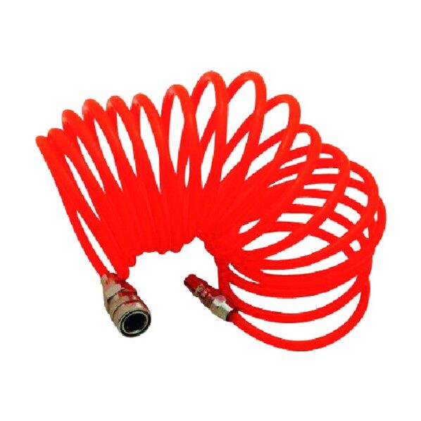 スパイラルエアホース カプラー付 5M 2004000008361 1本