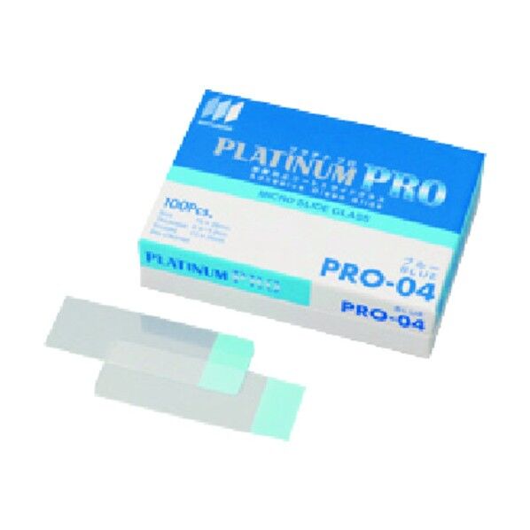 スライドグラス PRO-01 ホワイト 863-14-16-61 100枚