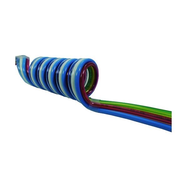 千代田通商 耐水性マルチスパイラル 6mm/使用範囲1700mm 7-MES-6-25S 1点