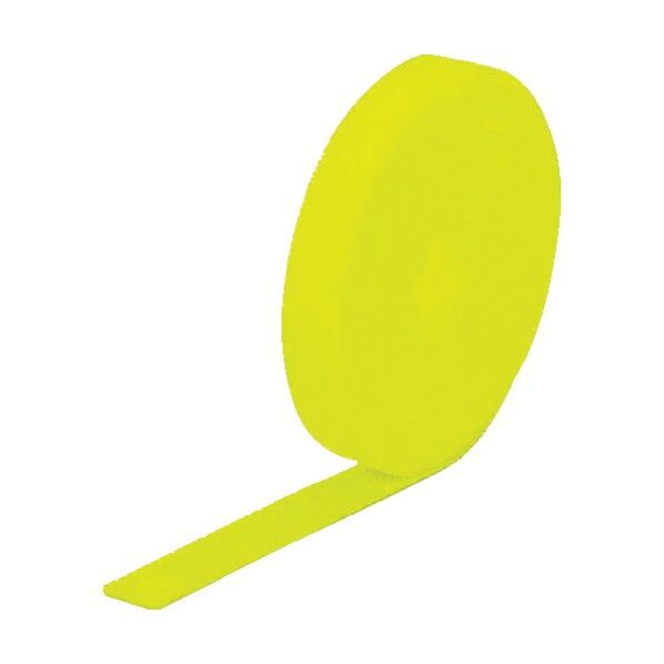 マジック結束テープ 両面 蛍光イエロー