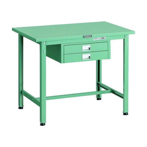 SAE型軽量作業台(薄型2段引出し付)