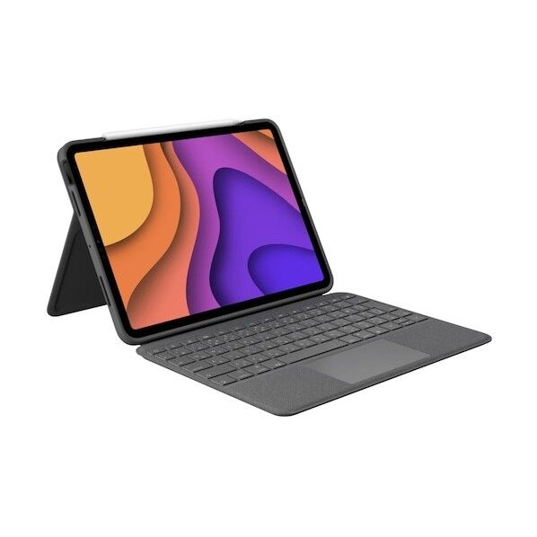 ロジクール FOLIO TOUCH キーボードケース トラックパッド、スマートコネクター搭載(iPad Air第4世代用) 1点...