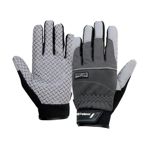 超重作業用マイクロファイバー手袋＋シリコンゴム