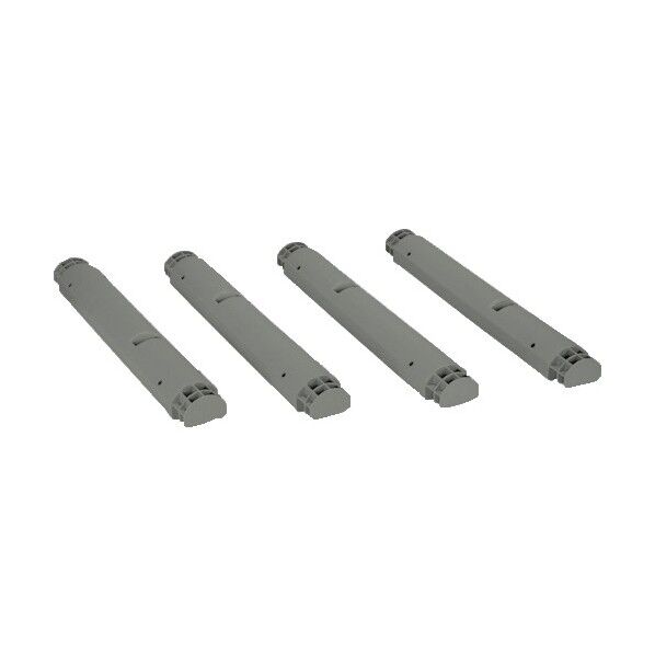 トラスコ(TRUSCO) プラ棚用 脚のみ4本セット 高さ515mm用 アーセナルグレー TPT-515K-DG 1点