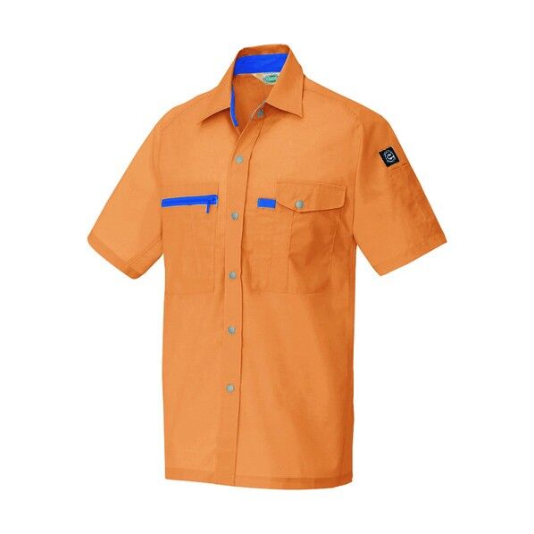 半袖シャツ(男女兼用) 063オレンジ 3L 5366 1