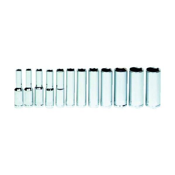 WILLIAMS1/4ドライブディープソケットセット6角12個 JHW30939 12個