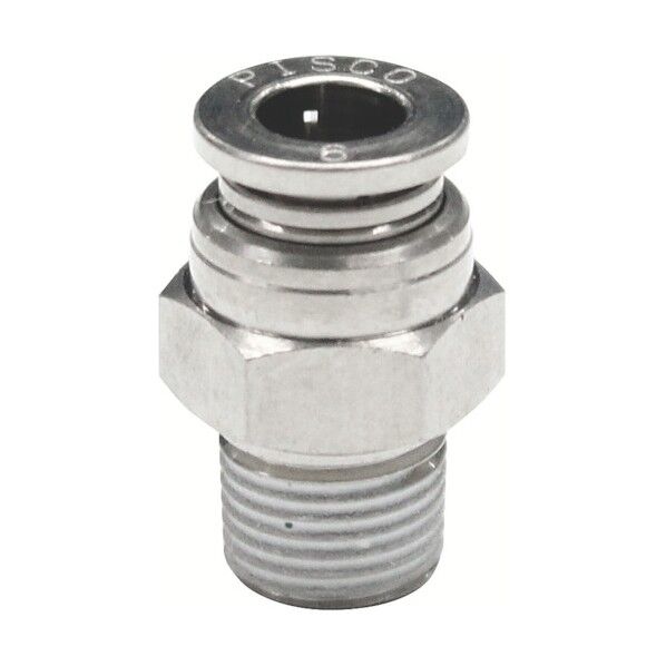 チューブフィッティング ブラスストレート カバー無しタイプ