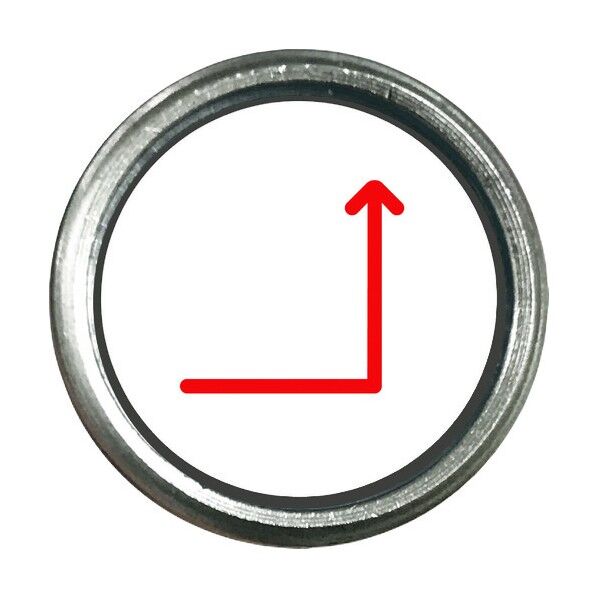 ユニット 埋設管表示ピン 赤矢印 480-832 1個