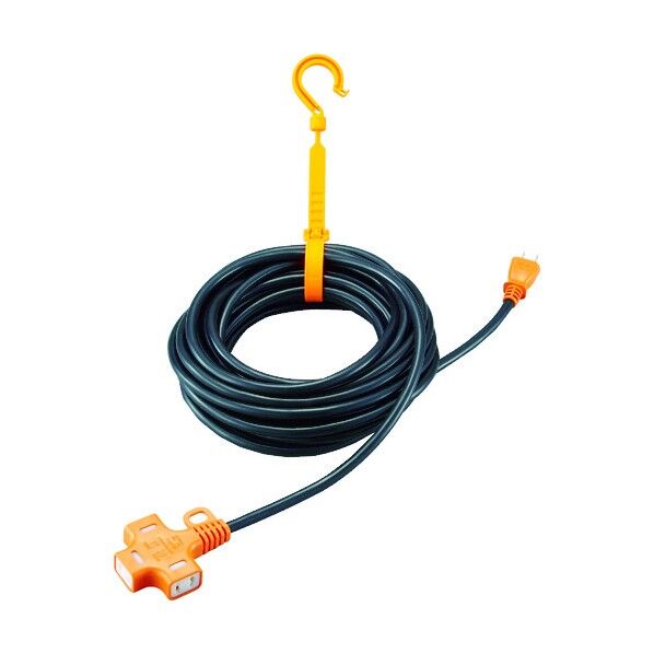 延長コード(抜け止めマルチタップ・3個口)