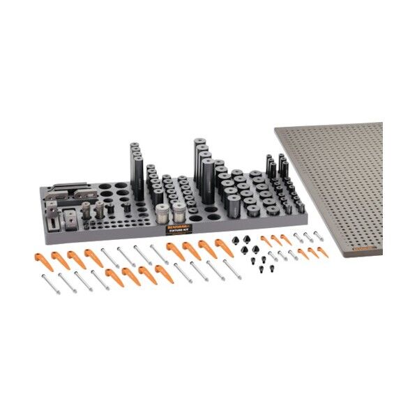 三次元測定機用クランピングキット(ベースプレート付き)(メートル法) M6 CMM CLAMP B 600600 R-KC-C3B-6 1点