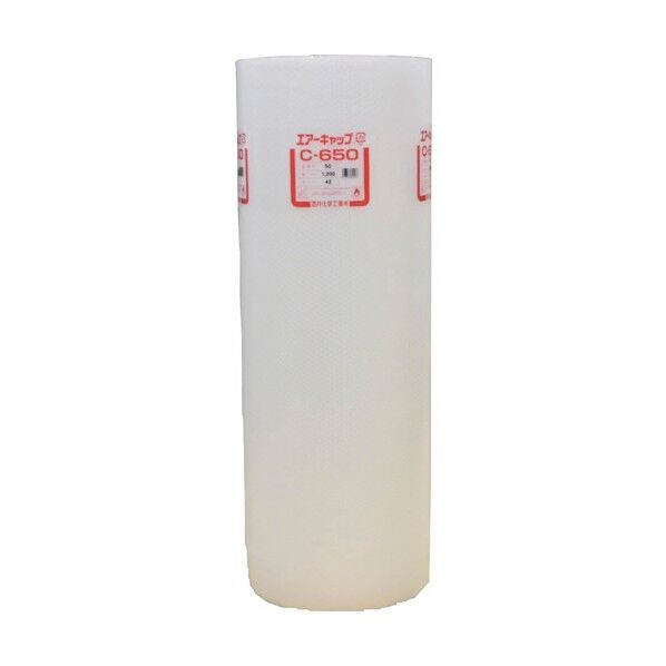 気泡緩衝材 エアーキャップ ロール品(MP403S統合品番) ♯C650 4mm×1200mm×42m ACC650X1200X42M 1点