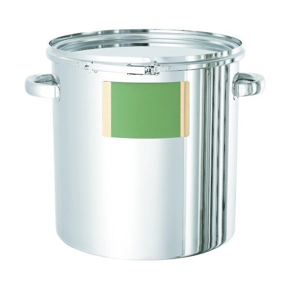 日東 シール座付ステンレス密閉容器(バンド式/CR) 20L CTL-LZ-30/PCL 1個