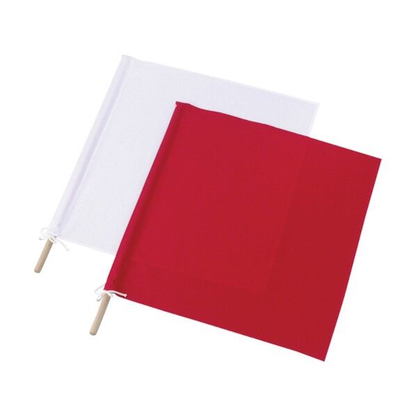 信号手旗 棒付 18733-71-888 18733-71-888 1点