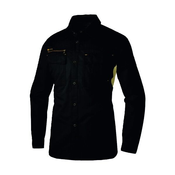 長袖シャツ(アジトプロフェッショナル)AZ3835-010ブラック5L 010ブラック 5L 3835 1