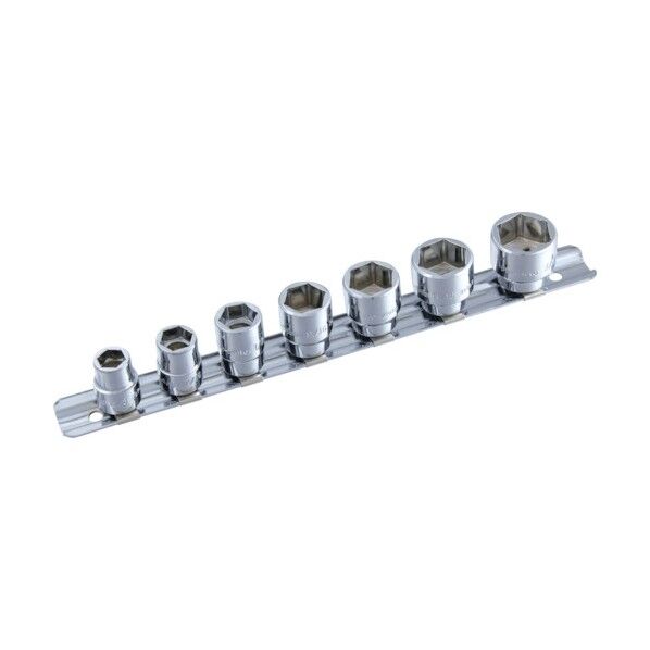 スエカゲ 3/8DR.7PC.シャローソケットハンガーセット インチサイズ