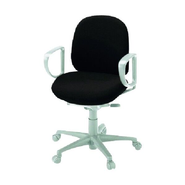 652872)事務イス 950-2 KB-F07SEL-N BK 1点