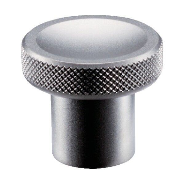 ノブ ローレット付 ステンレス鋼、サンドブラスト 24520.0122 1点