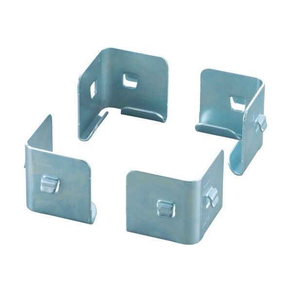 セミボルトレス軽量棚中段金具4個入