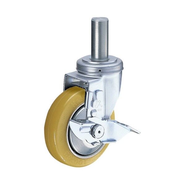 SKシリーズ自在SP付ウレタンB車150mm 413SK-URB150-BAR01 1点