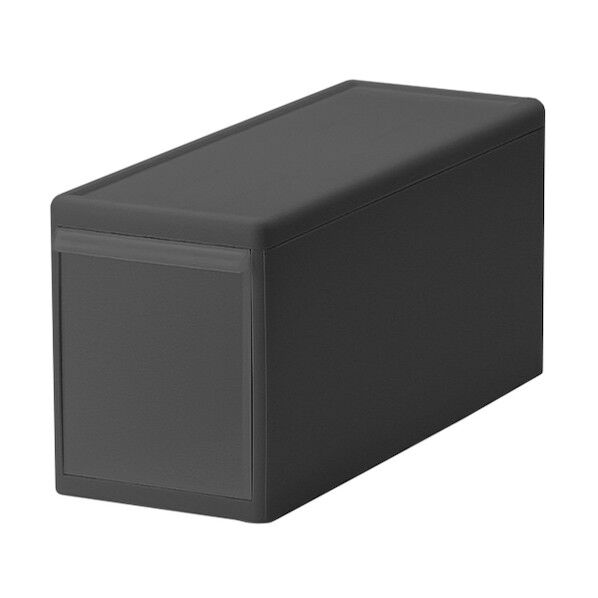 MOS-01 組み合わせて使える収納ケース スリムM Gy Gy 225449 1個