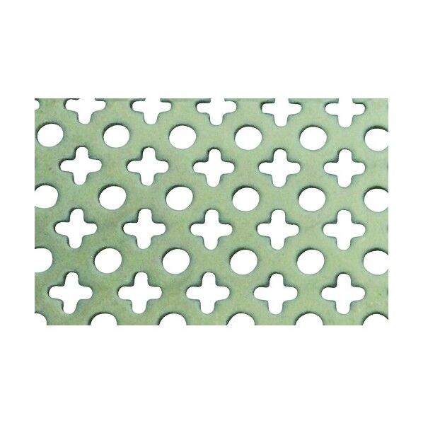 OKUTANI ステンレスパンチングメタル 1.0TX○十 1000X1000 1030×1020×10MM PM-SUS-T1.00+-1000X1000 1個