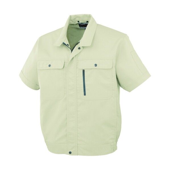 半袖ブルゾンH-190 5アイボリー M H-190-5-M 1点