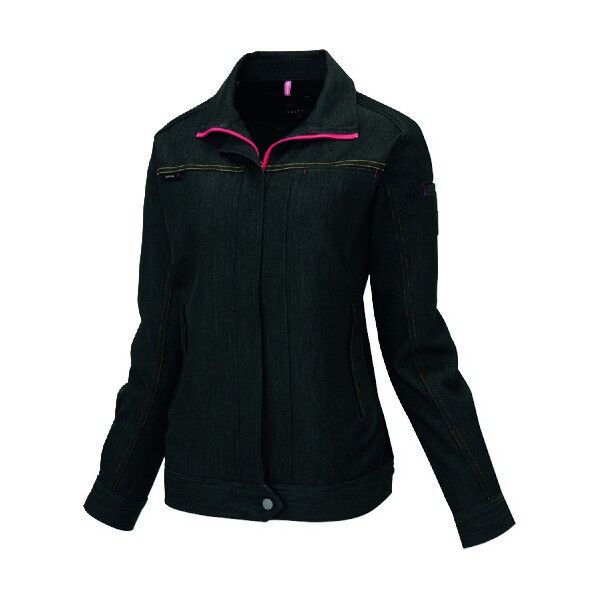 レディース長袖ブルゾン 010デニムブラック 4L 60910 1