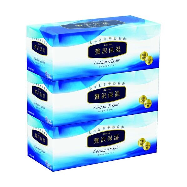 エリエール 贅沢保湿 200W3P 713441 24個