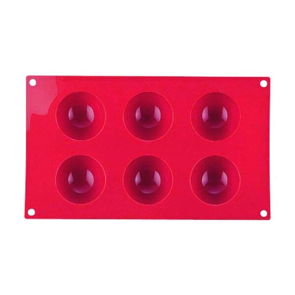 マルテラート フレキシブル ノンスティックモルド SF003 60半丸型6ケ取 WML2401 1個