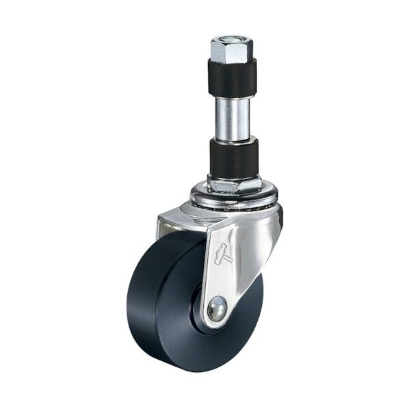 EXシリーズ自在MCナイロン車40mm 4205EX-MC40-BAR01 1点