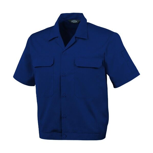 開襟半袖ブルゾンA-6650 1 ネイビー SS A-6650-1-SS 1点