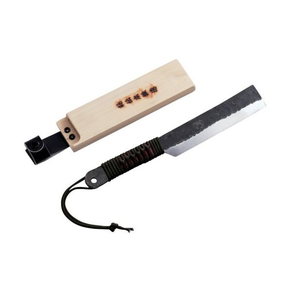 山鉈両刃 木鞘入り165mm HT-3555 1点