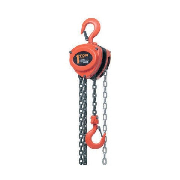 スリーエッチ チェーンブロック 定格荷重0.5t 揚程2.5m R-CB-0.5 1点...