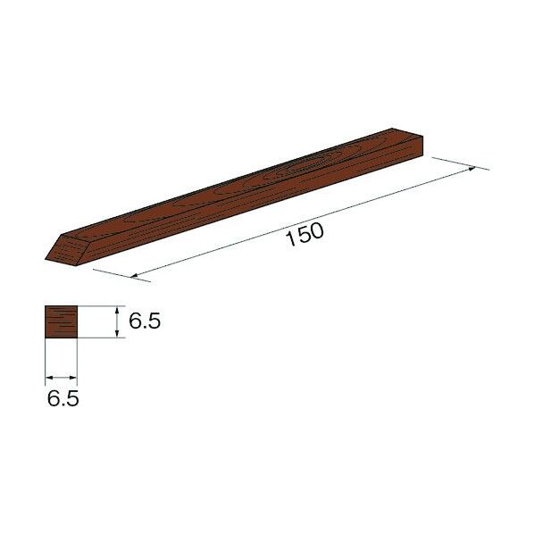 ウッドラッピングスティックX3121 X3121 3本