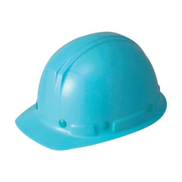 ヘルメット前ひさし型(飛)ブルー特殊FRP